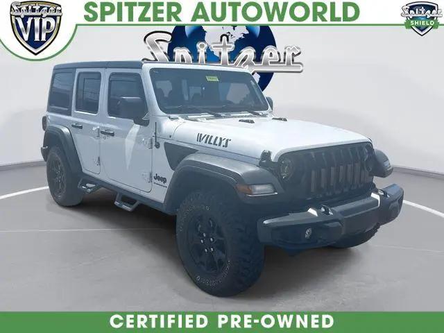 2023 Jeep Wrangler 4-Door Willys 4x4 for sale in Cleveland, OH