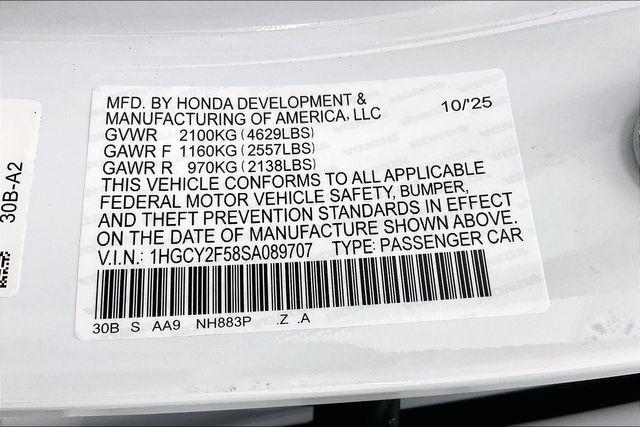 2025 Honda Accord Sedan Sport