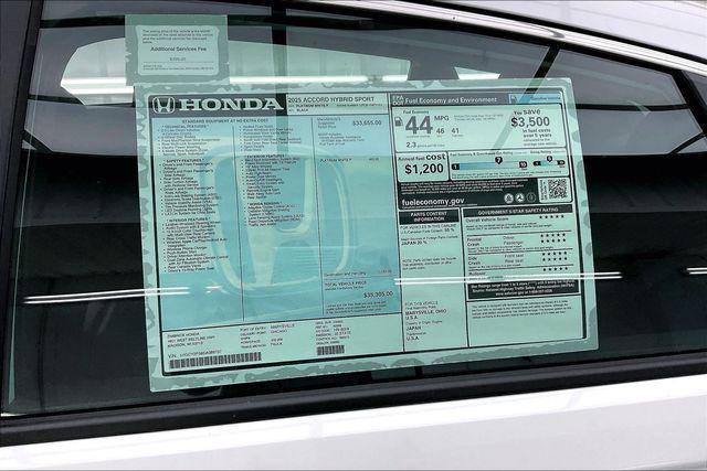 2025 Honda Accord Sedan Sport