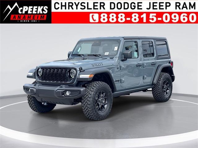 2026 Jeep Wrangler WRANGLER 4-DOOR WILLYS 2026 Jeep Wrangler WRANGLER 4-DOOR WILLYS