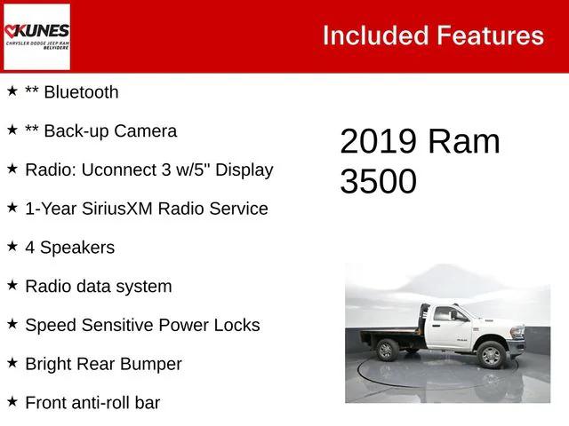 2019 RAM 3500 Tradesman Regular Cab 4x4 8 Box 2019 RAM 3500 Tradesman Regular Cab 4x4 8 Box