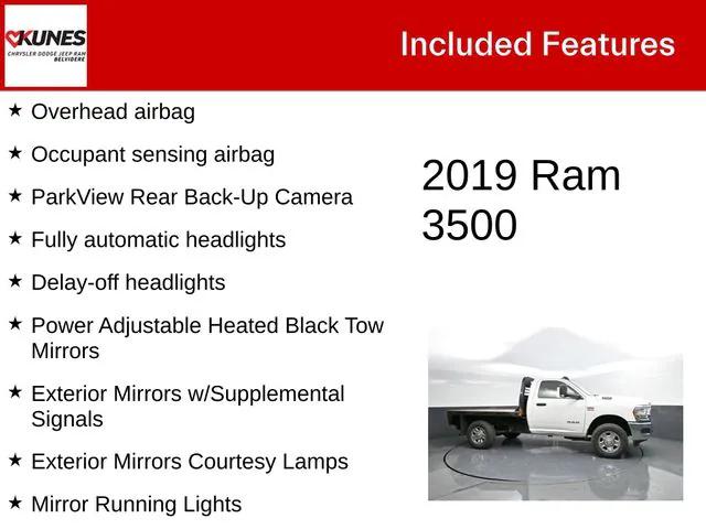 2019 RAM 3500 Tradesman Regular Cab 4x4 8 Box 2019 RAM 3500 Tradesman Regular Cab 4x4 8 Box
