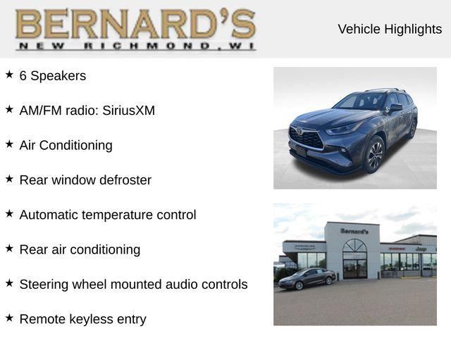 2021 Toyota Highlander XLE 2021 Toyota Highlander XLE