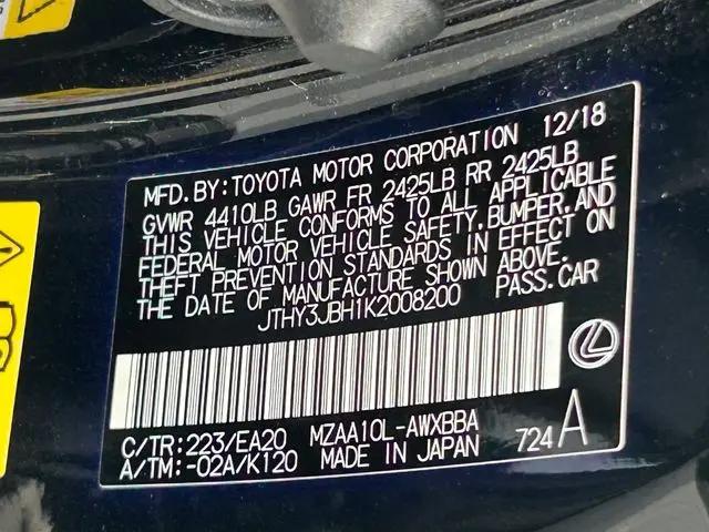 2019 Lexus UX 200 UX 200