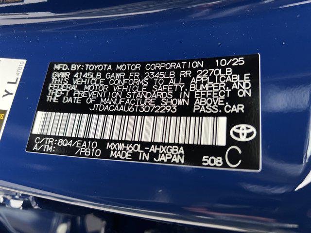 2026 Toyota Prius XLE