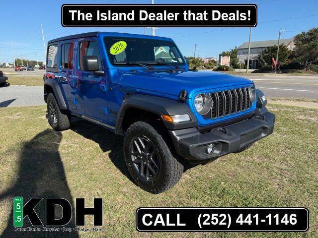 2026 Jeep Wrangler 4-Door Sport S 4x4 for sale in Kill Devil Hills, NC