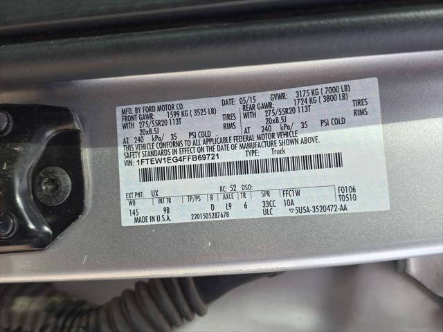 2015 Ford F-150 Platinum