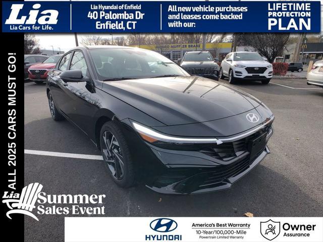 2025 Hyundai Elantra Limited for sale in ENFIELD, CT