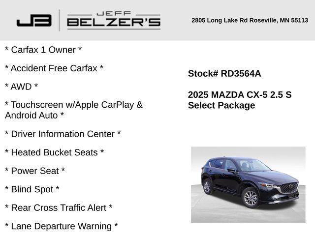 2025 Mazda CX-5 2.5 S Select