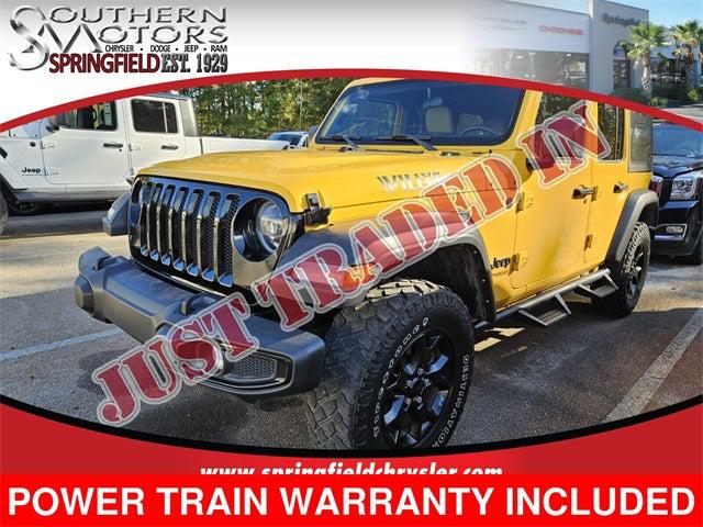 2021 Jeep Wrangler Unlimited Willys 4x4 2021 Jeep Wrangler Unlimited Willys 4x4