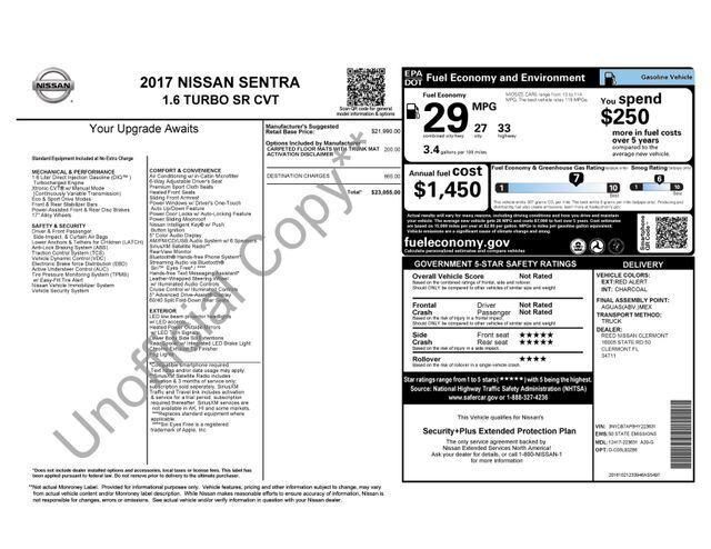 2017 Nissan Sentra SR Turbo