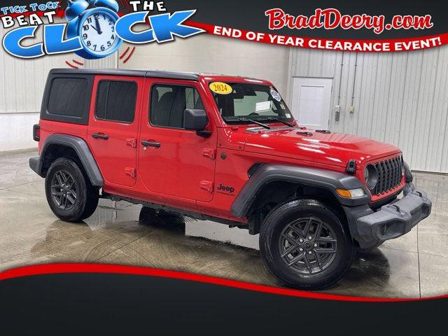 2024 Jeep Wrangler 4-Door Sport S 4x4 2024 Jeep Wrangler 4-Door Sport S 4x4