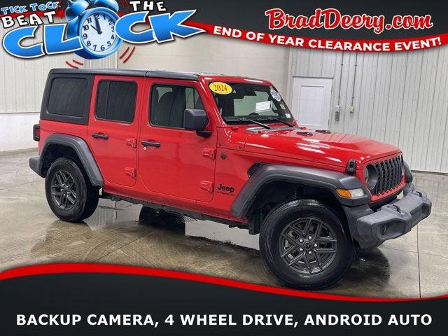 2024 Jeep Wrangler 4-Door Sport S 4x4