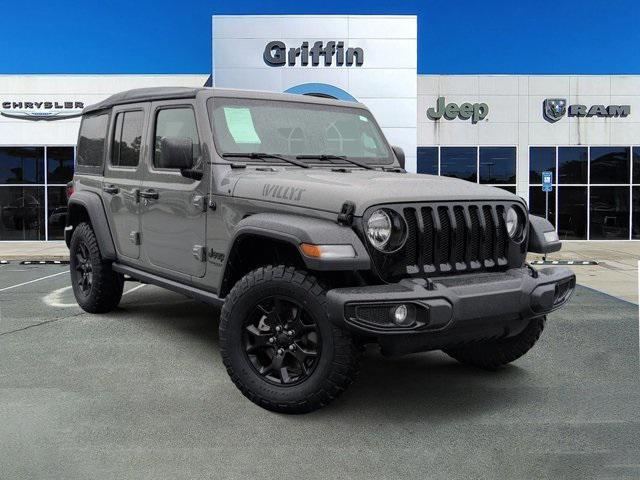 2022 Jeep Wrangler Unlimited Willys Sport 4x4 2022 Jeep Wrangler Unlimited Willys Sport 4x4