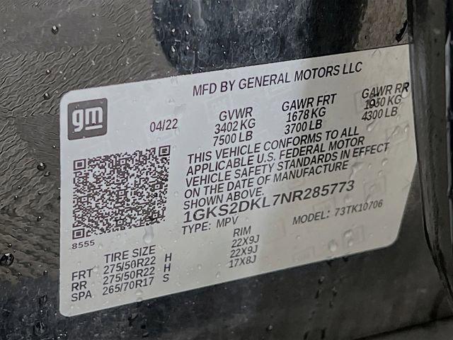 2022 GMC Yukon 4WD Denali
