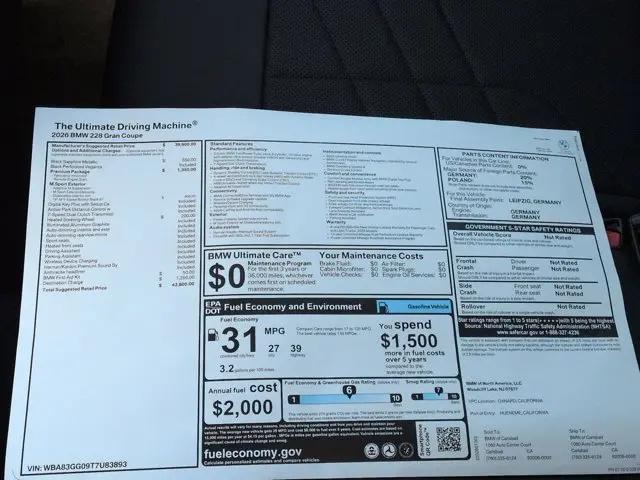 2026 BMW Coupe 228i