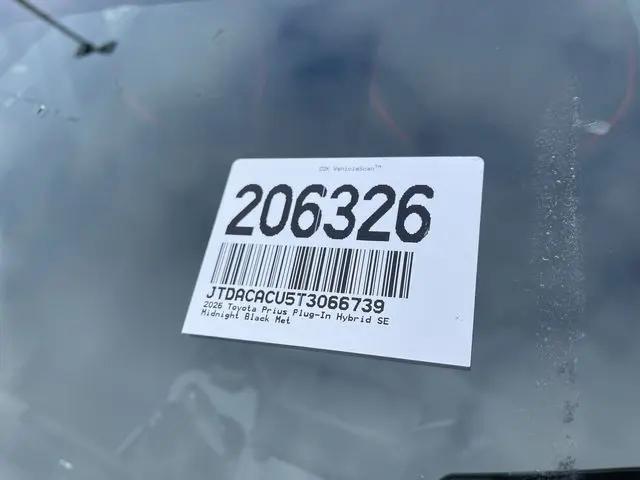 2026 Toyota Prius Plug-In SE