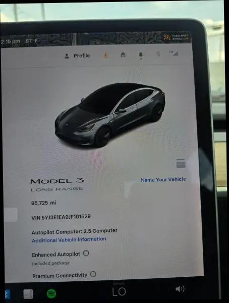 2018 Tesla Model 3 Long Range