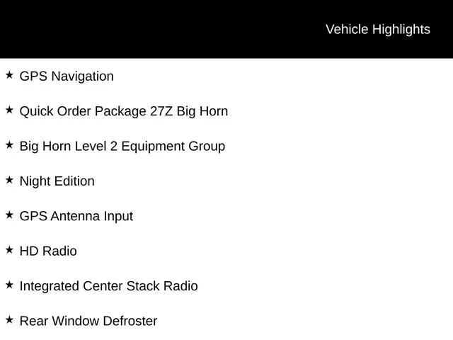 2026 RAM Ram 1500 RAM 1500 BIG HORN CREW CAB 4X4 57 BOX