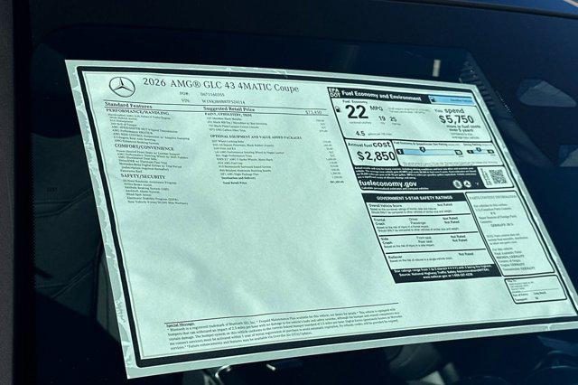 2026 Mercedes-Benz AMG GLC 43 4MATIC