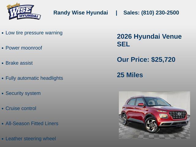 2026 Hyundai Venue SEL