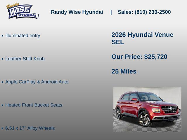 2026 Hyundai Venue SEL