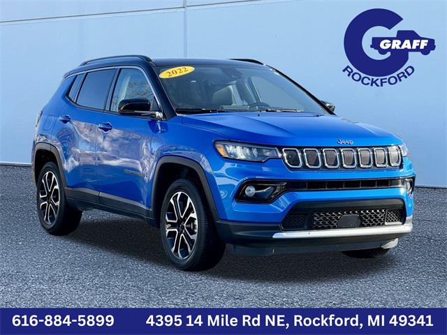 2022 Jeep Compass Limited 4x4 for sale in Rockford, MI