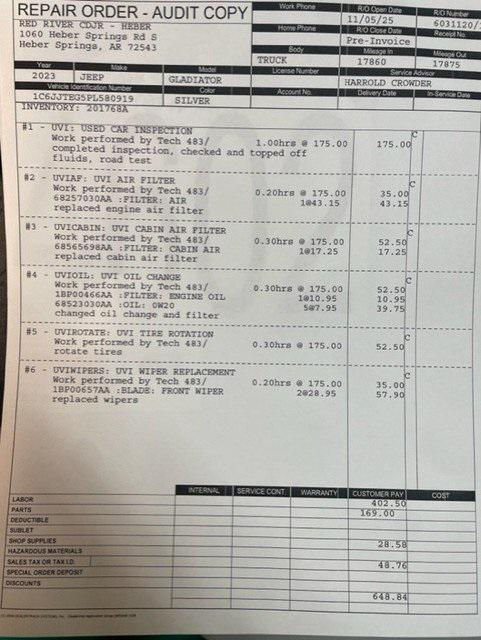 2023 Jeep Gladiator Mojave 4x4 2023 Jeep Gladiator Mojave 4x4