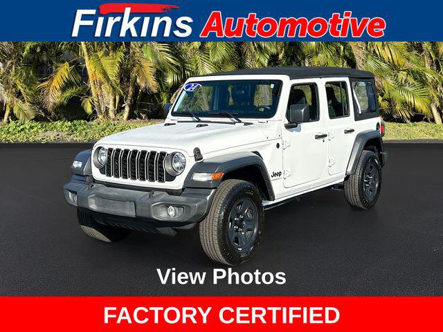 2024 Jeep Wrangler 4-Door Sport 4x4 2024 Jeep Wrangler 4-Door Sport 4x4
