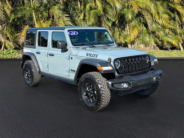 2024 Jeep Wrangler 4-Door Willys 4x4 2024 Jeep Wrangler 4-Door Willys 4x4