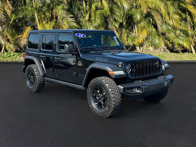 2024 Jeep Wrangler 4-Door Willys 4x4 2024 Jeep Wrangler 4-Door Willys 4x4