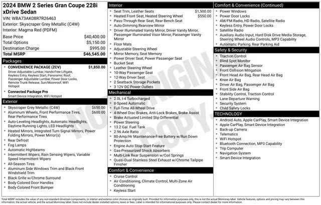 2024 BMW Coupe xDrive
