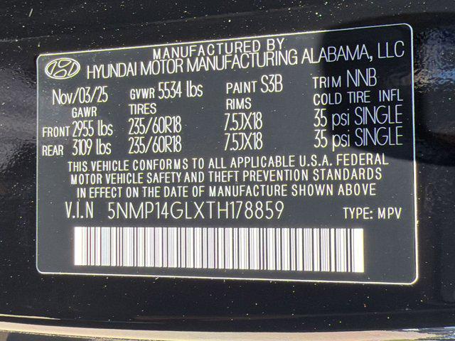 2026 Hyundai Santa Fe SE