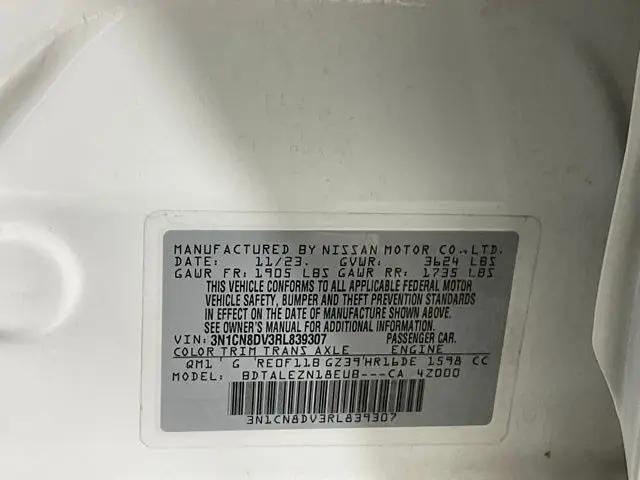 2024 Nissan Versa 1.6 S
