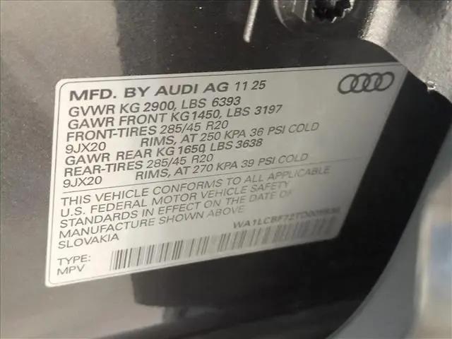 2026 Audi Q7 Premium Plus 45 TFSI quattro tiptronic