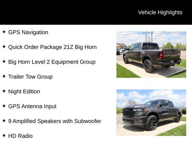 2026 RAM Ram 1500 RAM 1500 BIG HORN CREW CAB 4X4 57 BOX