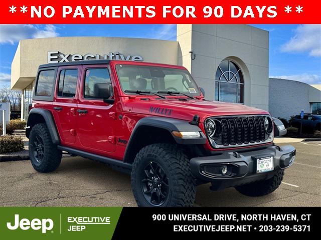 2026 Jeep Wrangler WRANGLER 4-DOOR WILLYS 2026 Jeep Wrangler WRANGLER 4-DOOR WILLYS