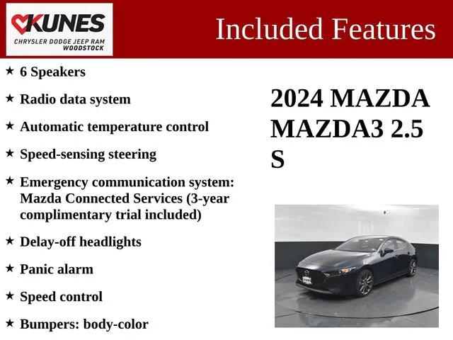2024 Mazda Mazda3 Hatchback 2.5 S Preferred 2024 Mazda Mazda3 Hatchback 2.5 S Preferred