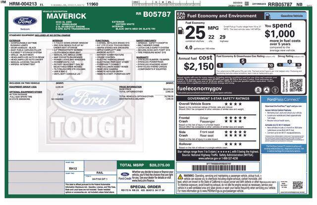 2024 Ford Maverick XL 2024 Ford Maverick XL