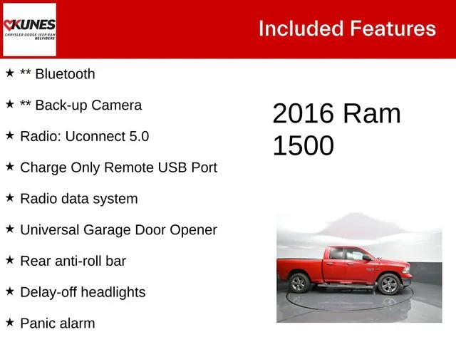 2016 RAM 1500 Big Horn 2016 RAM 1500 Big Horn