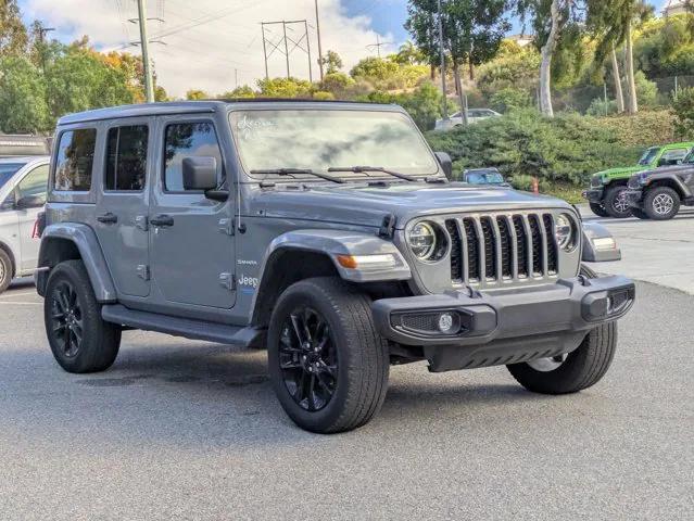 2021 Jeep Wrangler 4xe Unlimited Sahara 4x4 2021 Jeep Wrangler 4xe Unlimited Sahara 4x4