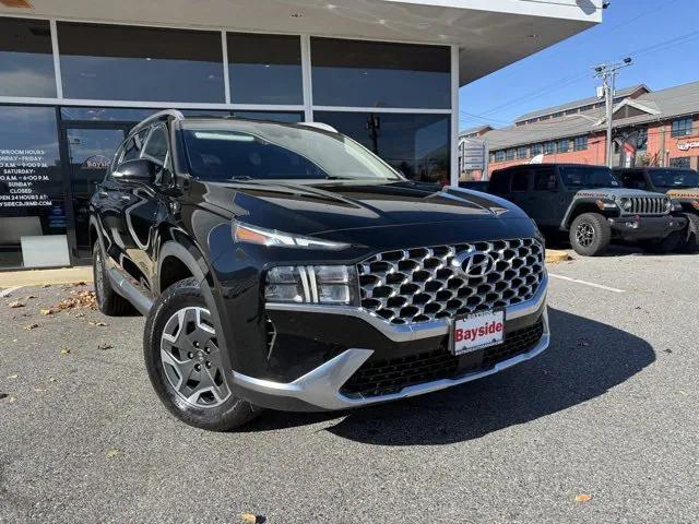 2021 Hyundai Santa Fe Hybrid Blue 2021 Hyundai Santa Fe Hybrid Blue