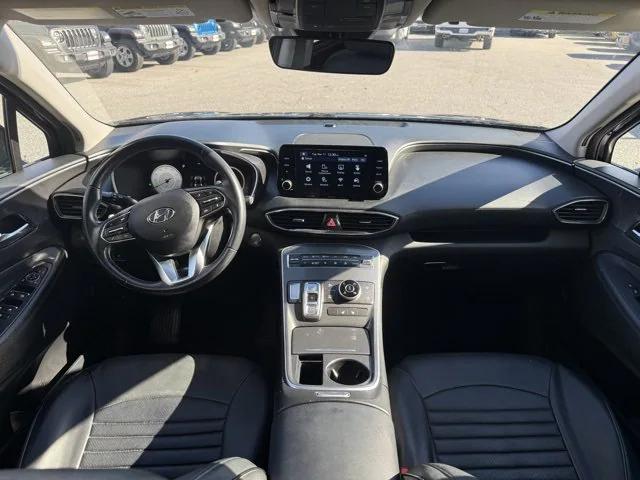 2021 Hyundai Santa Fe Hybrid Blue 2021 Hyundai Santa Fe Hybrid Blue