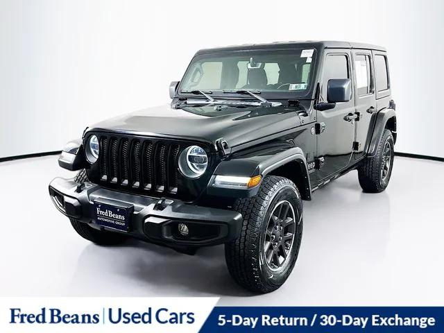 2021 Jeep Wrangler Unlimited 80th Anniversary 4x4 2021 Jeep Wrangler Unlimited 80th Anniversary 4x4