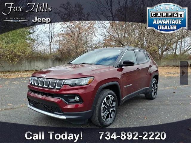 2022 Jeep Compass Limited 4x4 2022 Jeep Compass Limited 4x4