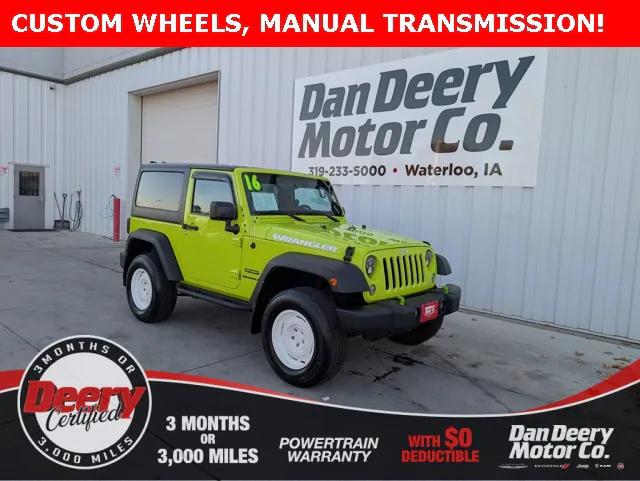 2016 Jeep Wrangler Sport 2016 Jeep Wrangler Sport