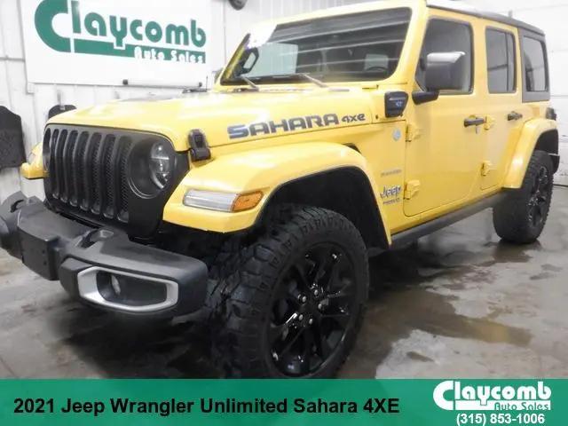 2021 Jeep Wrangler 4xe Unlimited Sahara 4x4 for sale in Westmoreland, NY