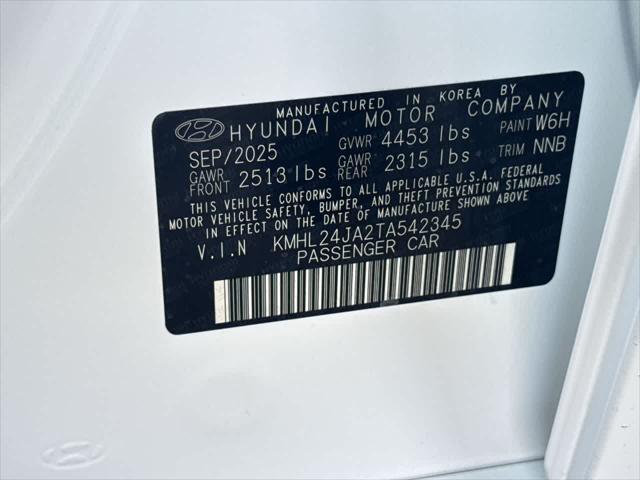 2026 Hyundai Sonata SE