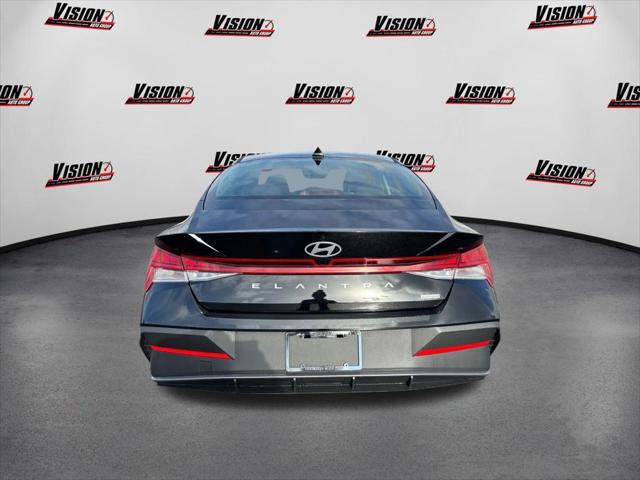 2026 Hyundai Elantra Hybrid Blue
