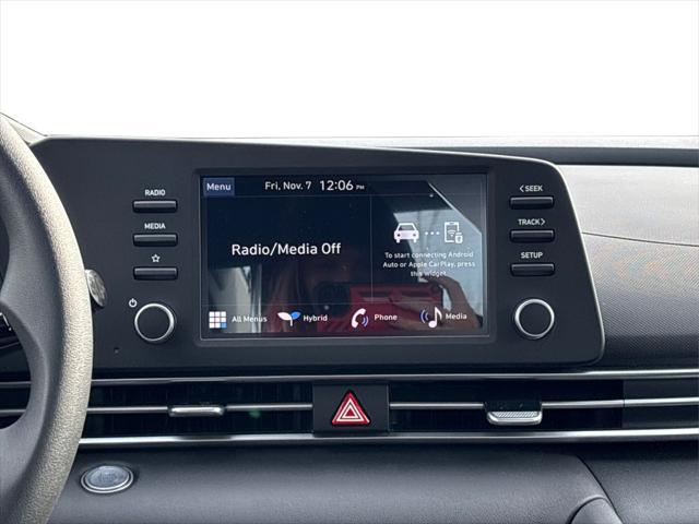 2026 Hyundai Elantra Hybrid Blue